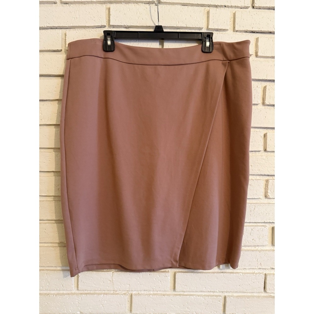 Liz Claiborne Women's Size 18‎ Brown Career Work Office Pencil Skirt